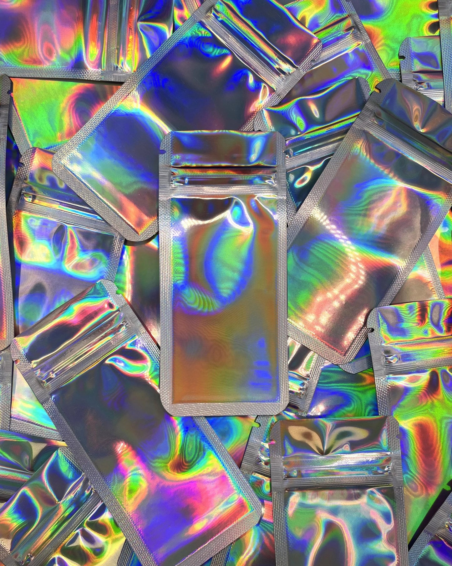 Mylar 120mm - Silver Holo/Clear