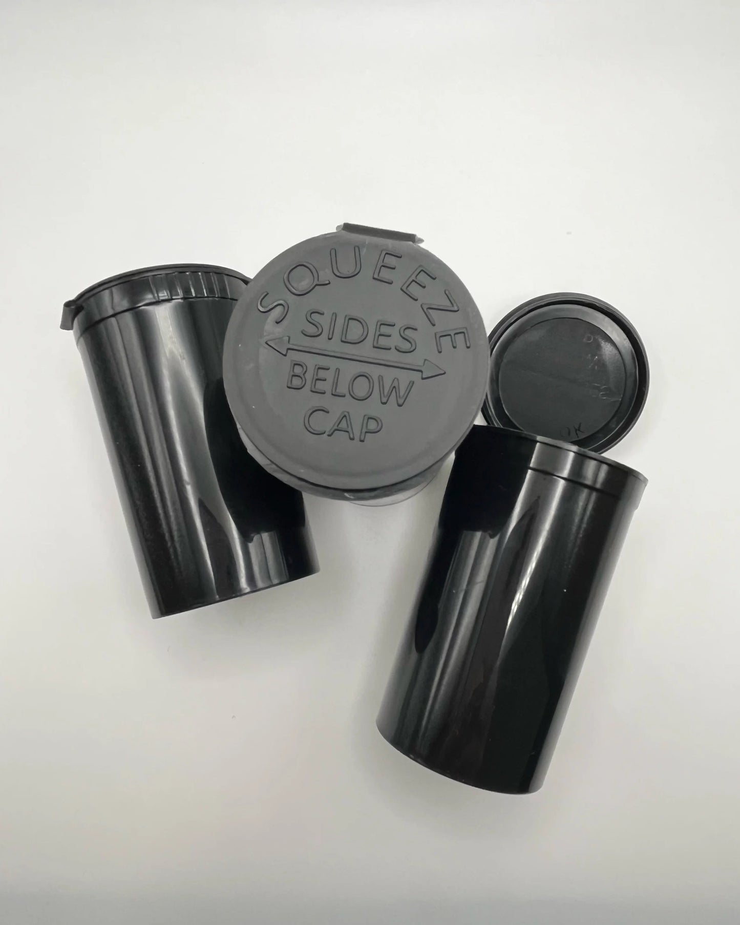 Pop-top 19 Dram Black (225ct)