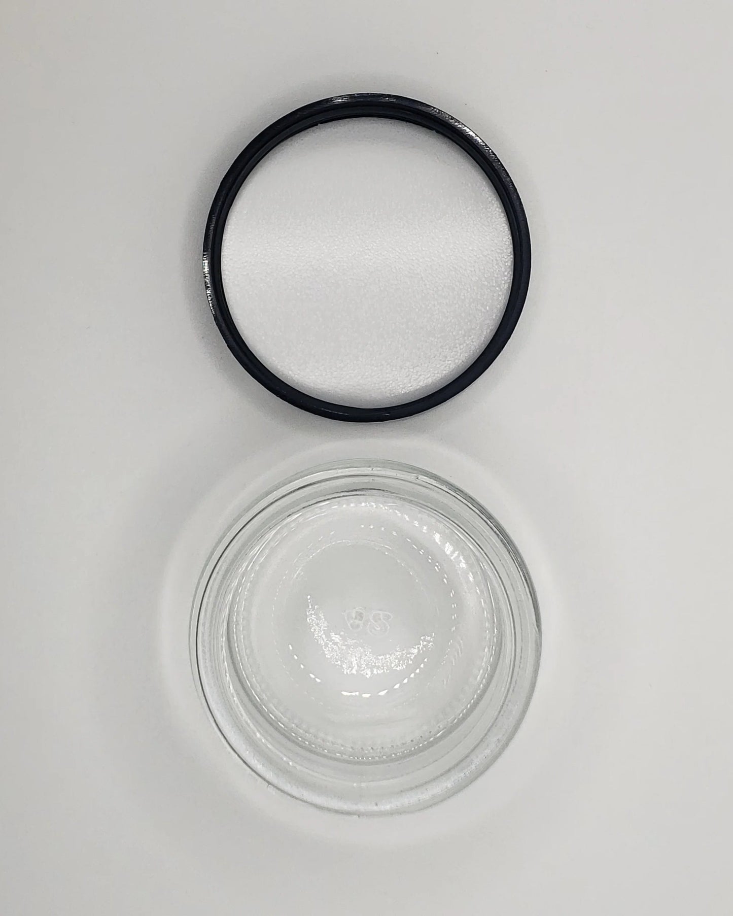 2fl oz, Clear Glass - Blk