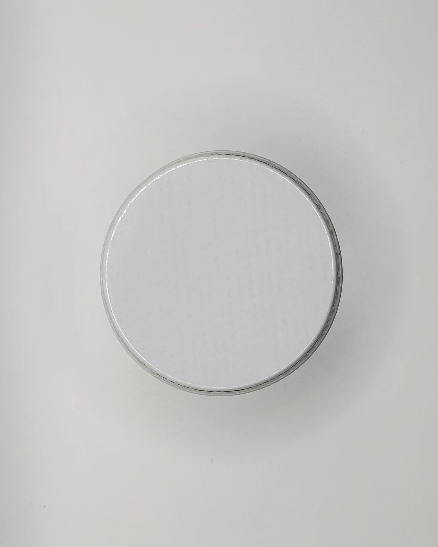 2fl oz, Clear Glass - Wht Tin