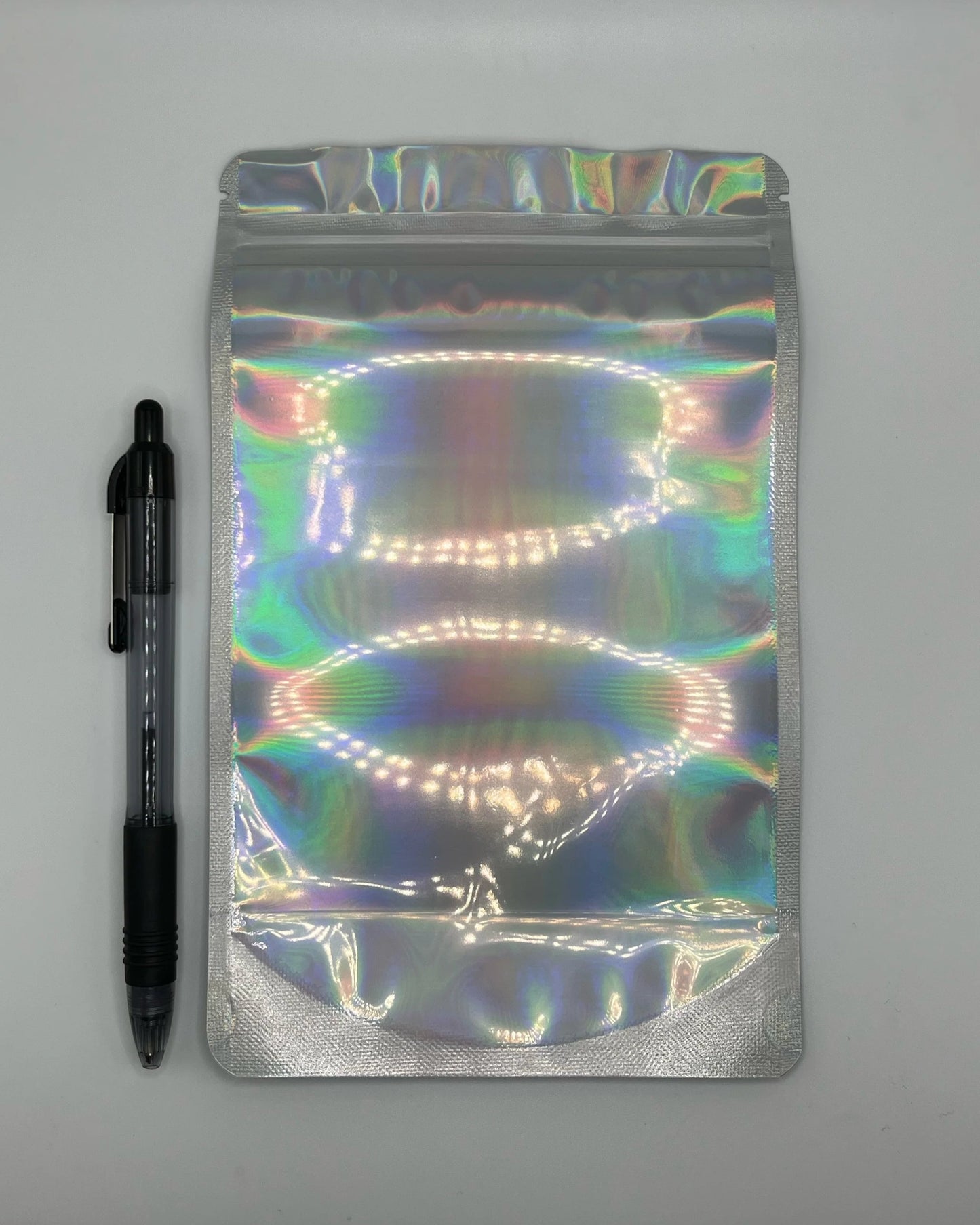 Mylar 5x8 - Laser Black/Clear