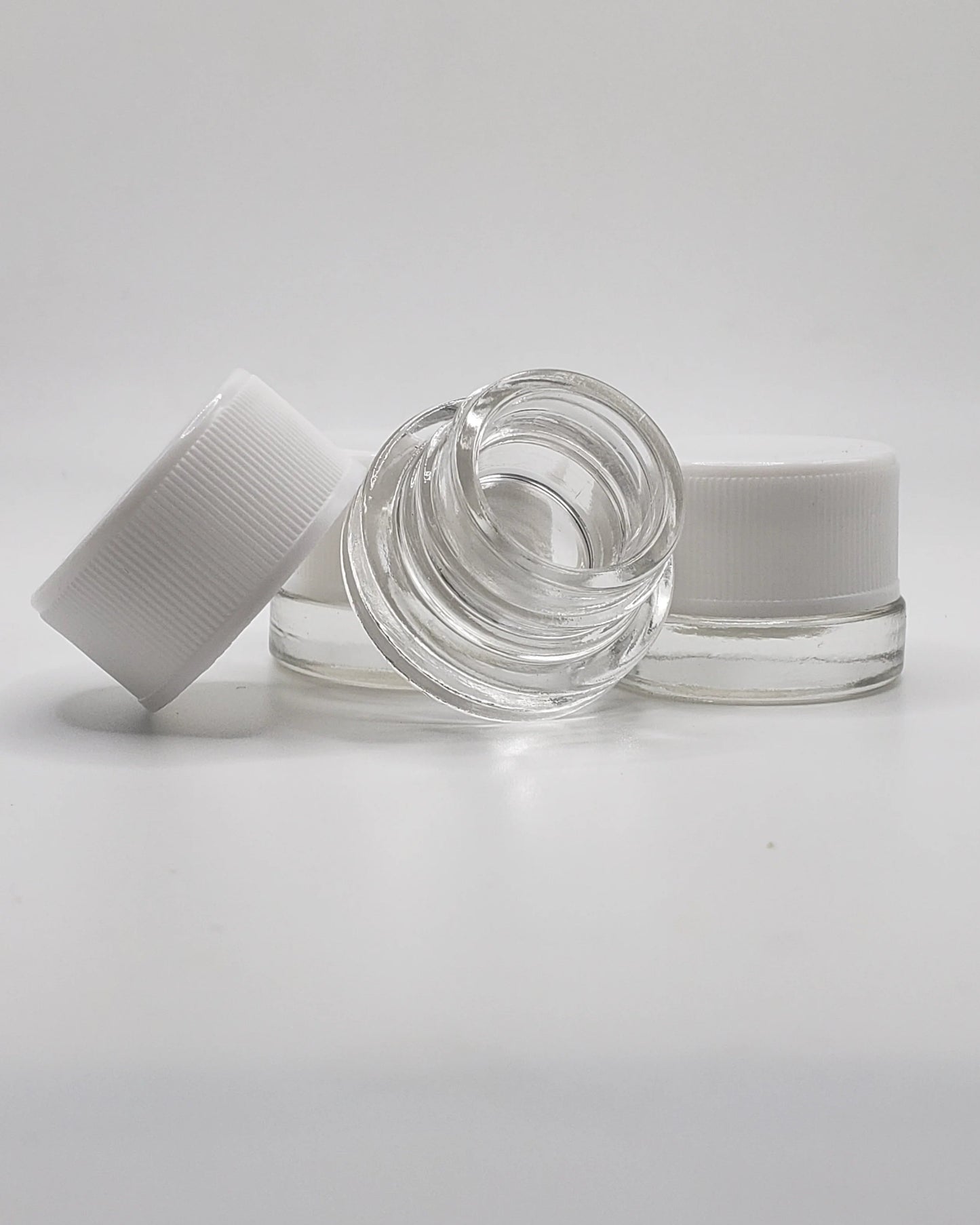 5ml - Round CR, Wht Lid