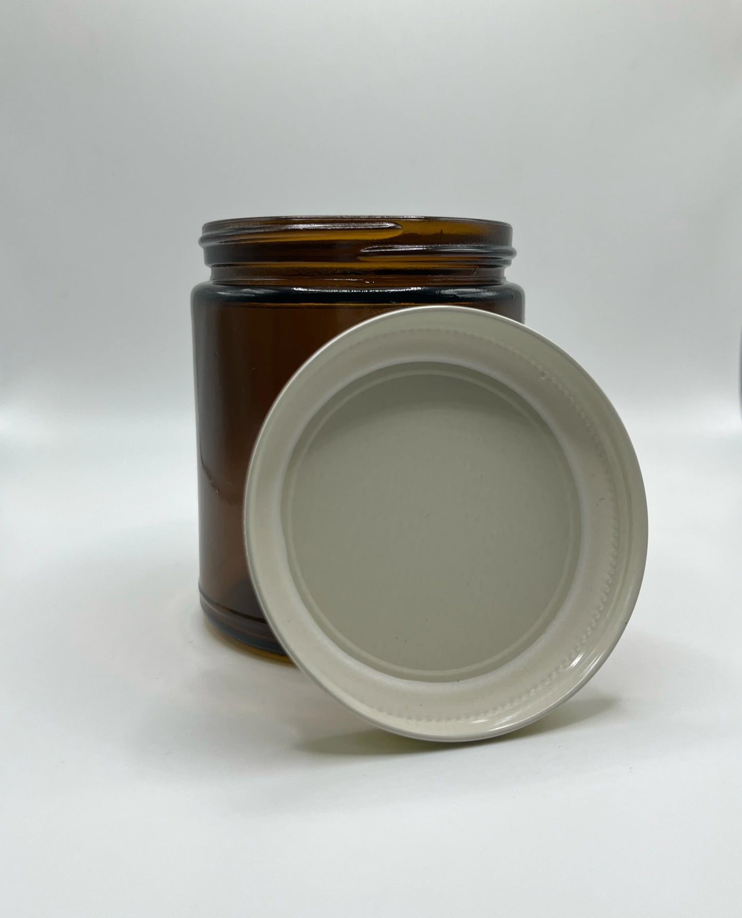 9fl oz, Amber Glass - Gold Tin