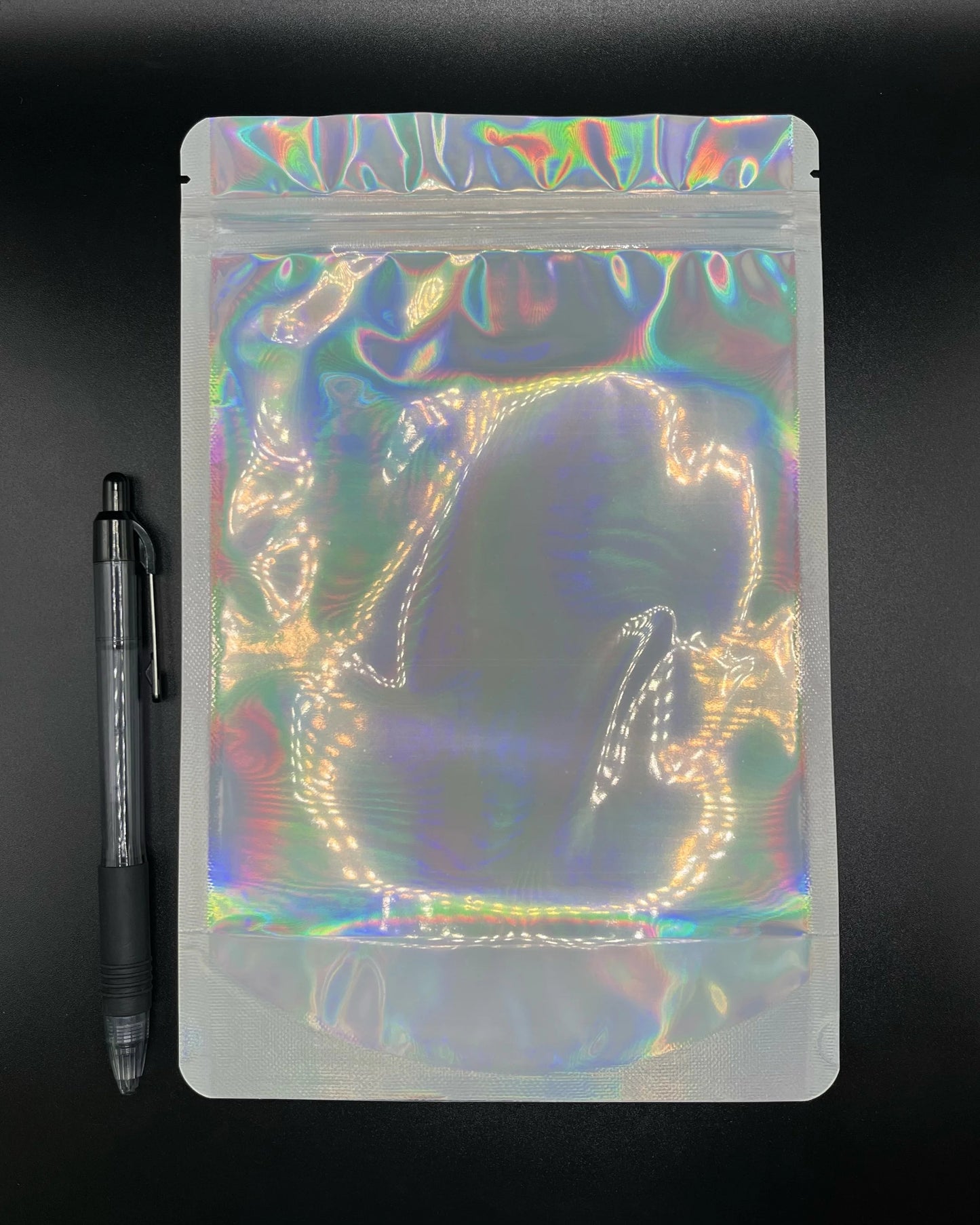 Mylar - 6 x 9 in - Laser Black/Clear