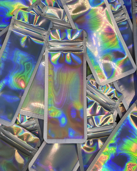 Mylar 150mm - Silver Holo/Clear