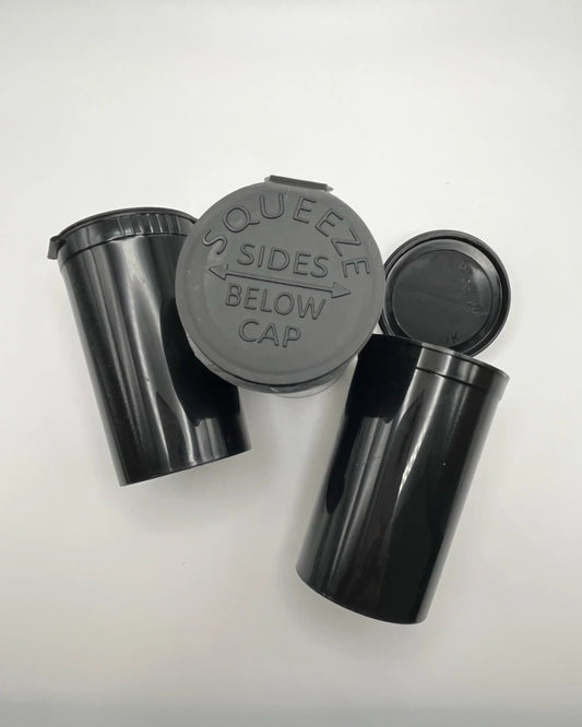 Pop-top 19 Dram Black (225ct)