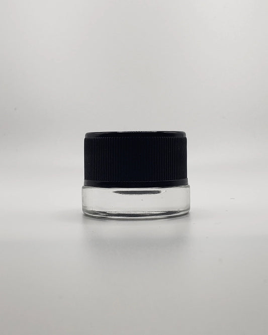 5ml - Round CR, Blk Lid