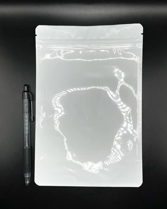 Mylar 6 x 9in - White/Clear