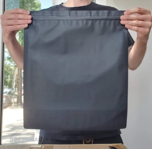 Mylar Size P - Satin Black Matte