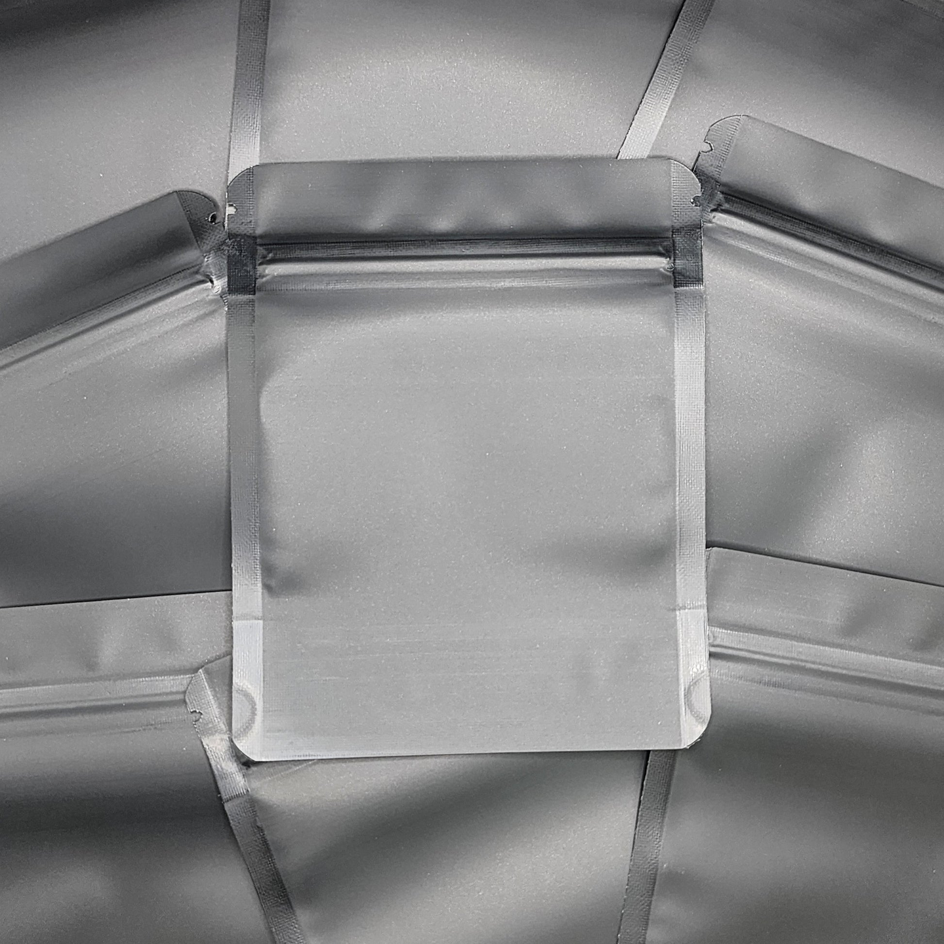 Satin Black  4x5 mylar bag on top of mylar bags